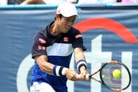 今季限りでの現役引退を表明している錦織圭が約３カ月ぶりの実戦復帰に向けて思い出の地ワシントンで準備を整えようとしている（写真は同大会で優勝した2015年時）。(C)Getty Images