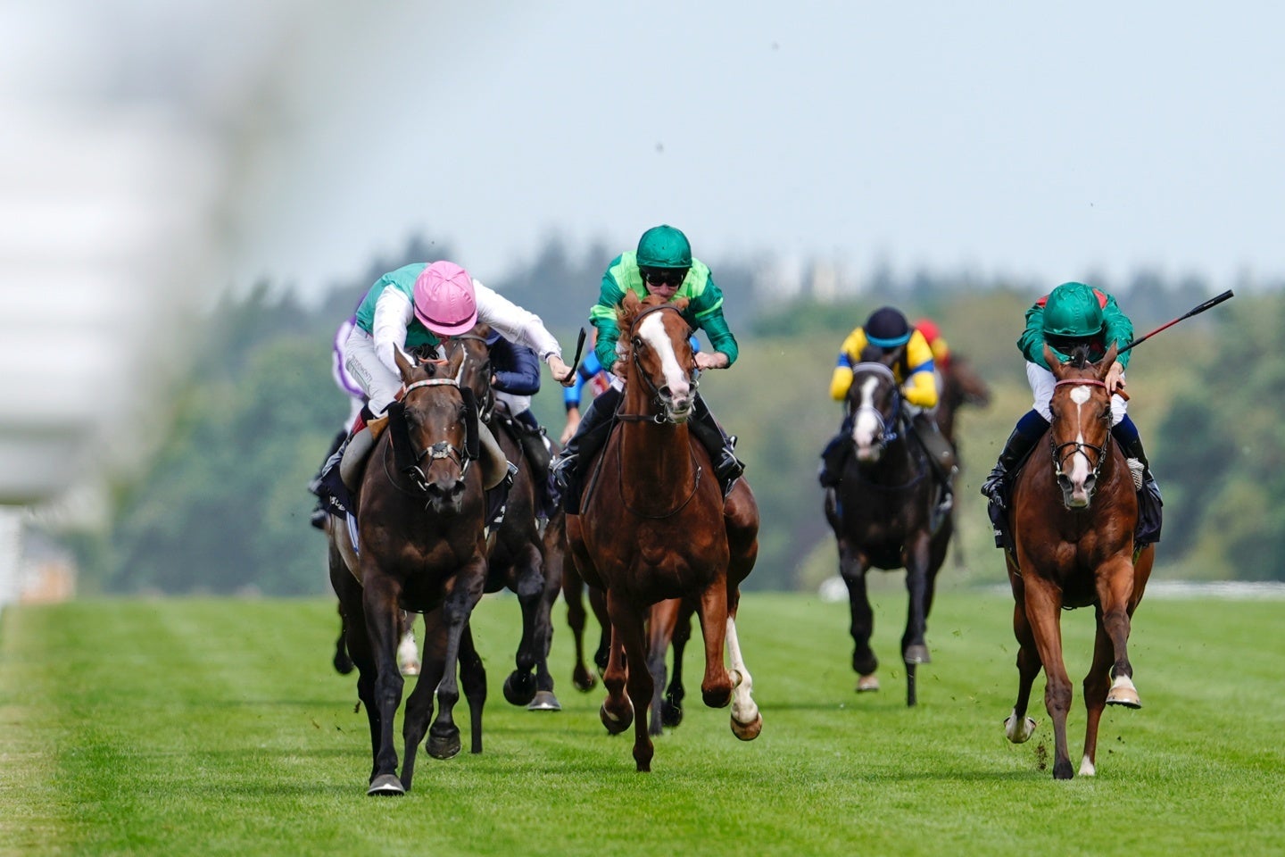 キングジョージⅥ世＆クイーンエリザベスSが行なわれた英国のアスコット競馬場。(C)Getty Images
