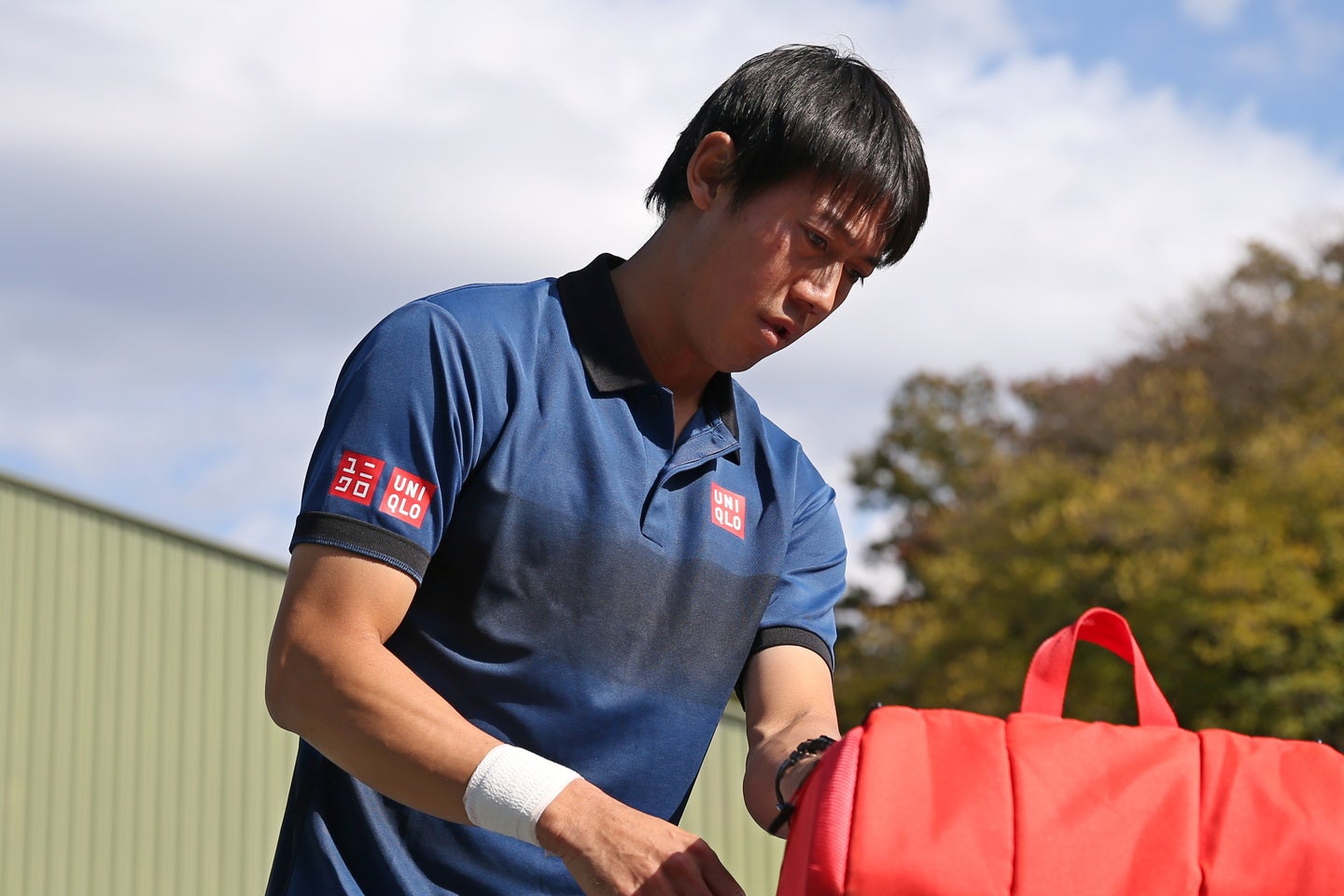錦織にとって思い出深いワシントン大会もこれが最後になる。（※写真は昨年の横浜慶應チャレンジャー）。(C)THE DIGEST