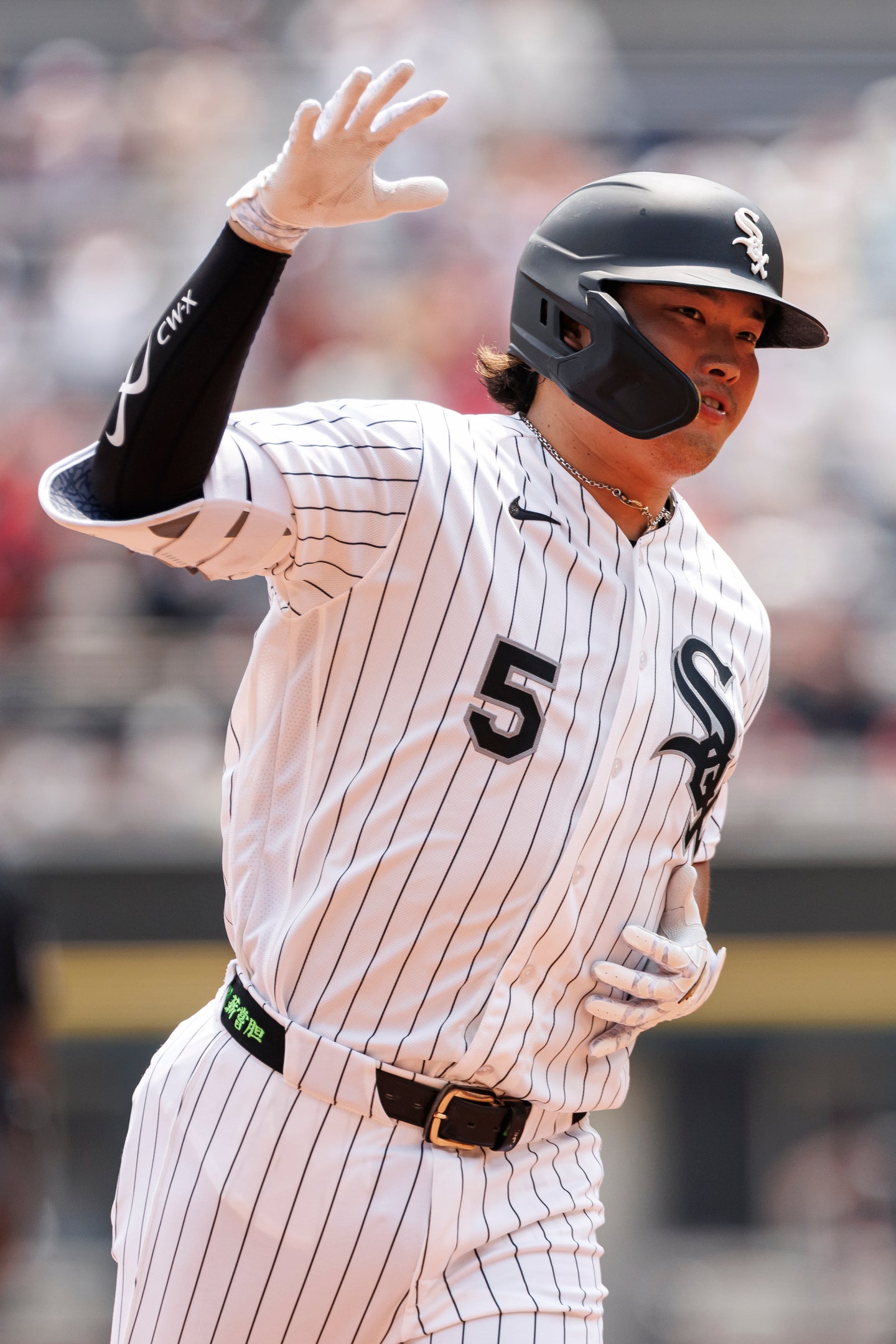 Wソックスの村上がアストロズ戦で１試合２発。６打点の大暴れだった。(C)Getty Images