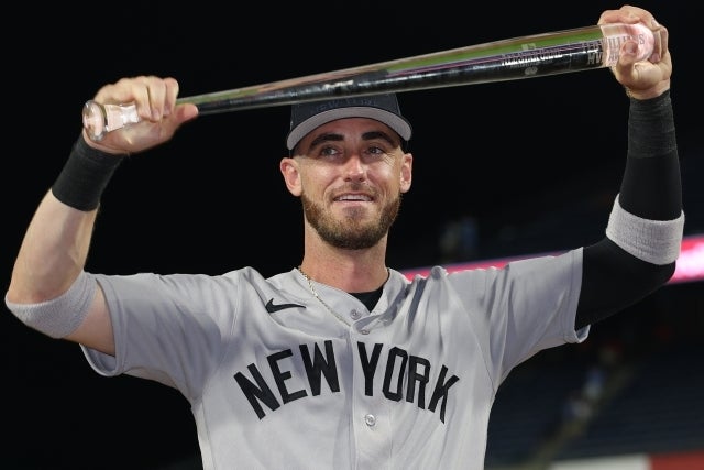 オールスターではMVPに輝いたヤンキースのべリンジャー。(C)Getty Images