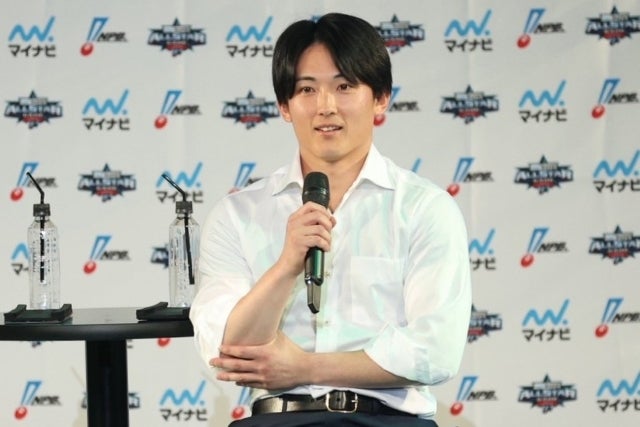 オールスター前日イベントに登壇した浦田。写真：永島裕基