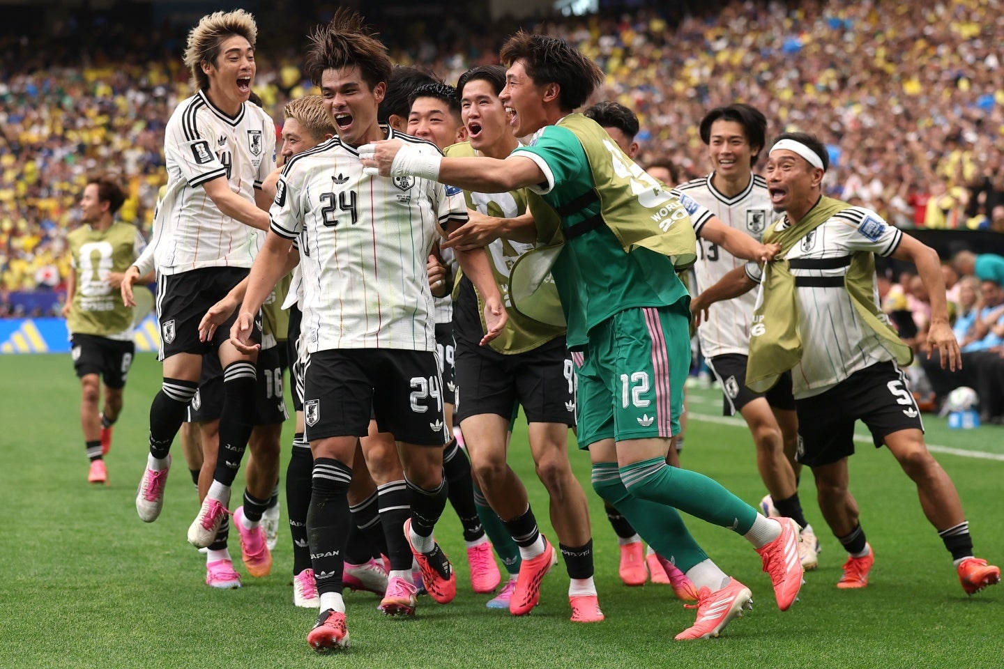 佐野（24番）はたしてどこ移籍するのか。(c)Getty Images