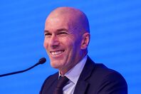 フランス代表の新監督に就任したジダン。会見で強い意気込みを示した。(C) Getty Images