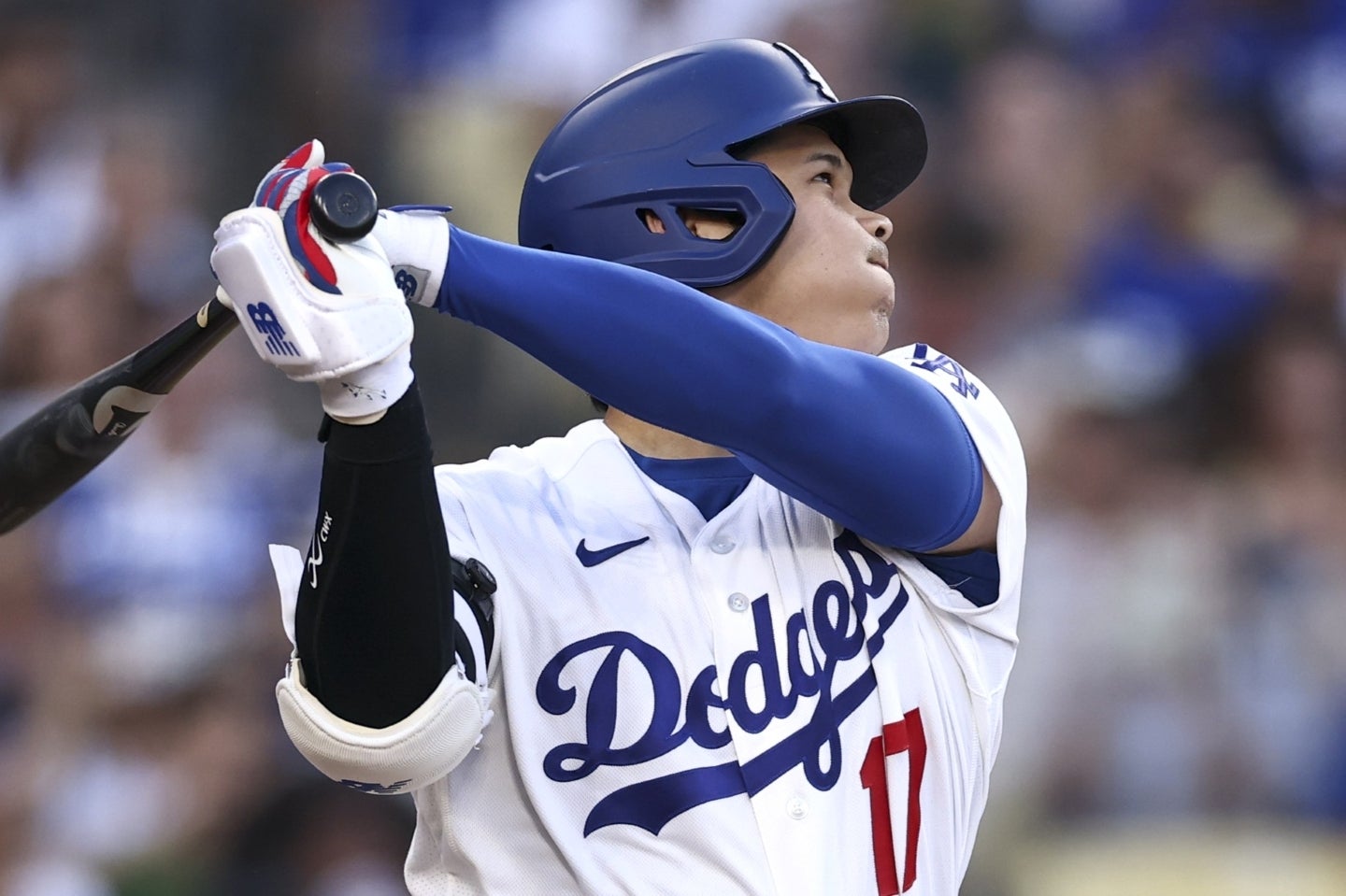 大谷が先頭打者アーチを放ったが、マリナーズに敗れてしまった。(C)Getty Images