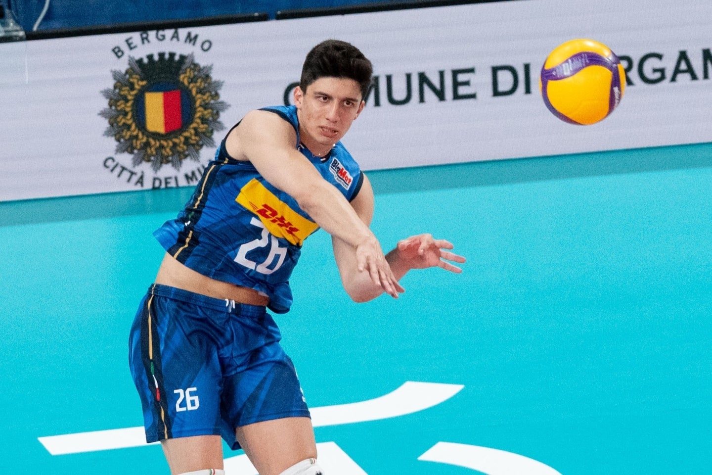 日本観光を楽しんだイタリア代表セッターのボニンファンテ。(C)Getty Images