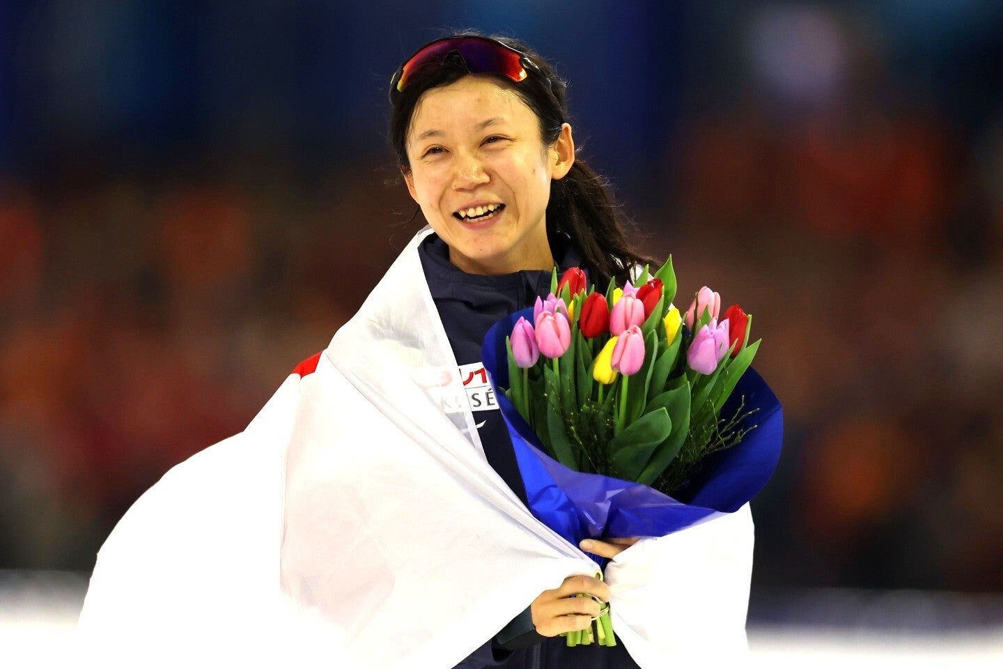 国民栄誉賞受賞が発表された高木美帆さん。(C)Getty Images