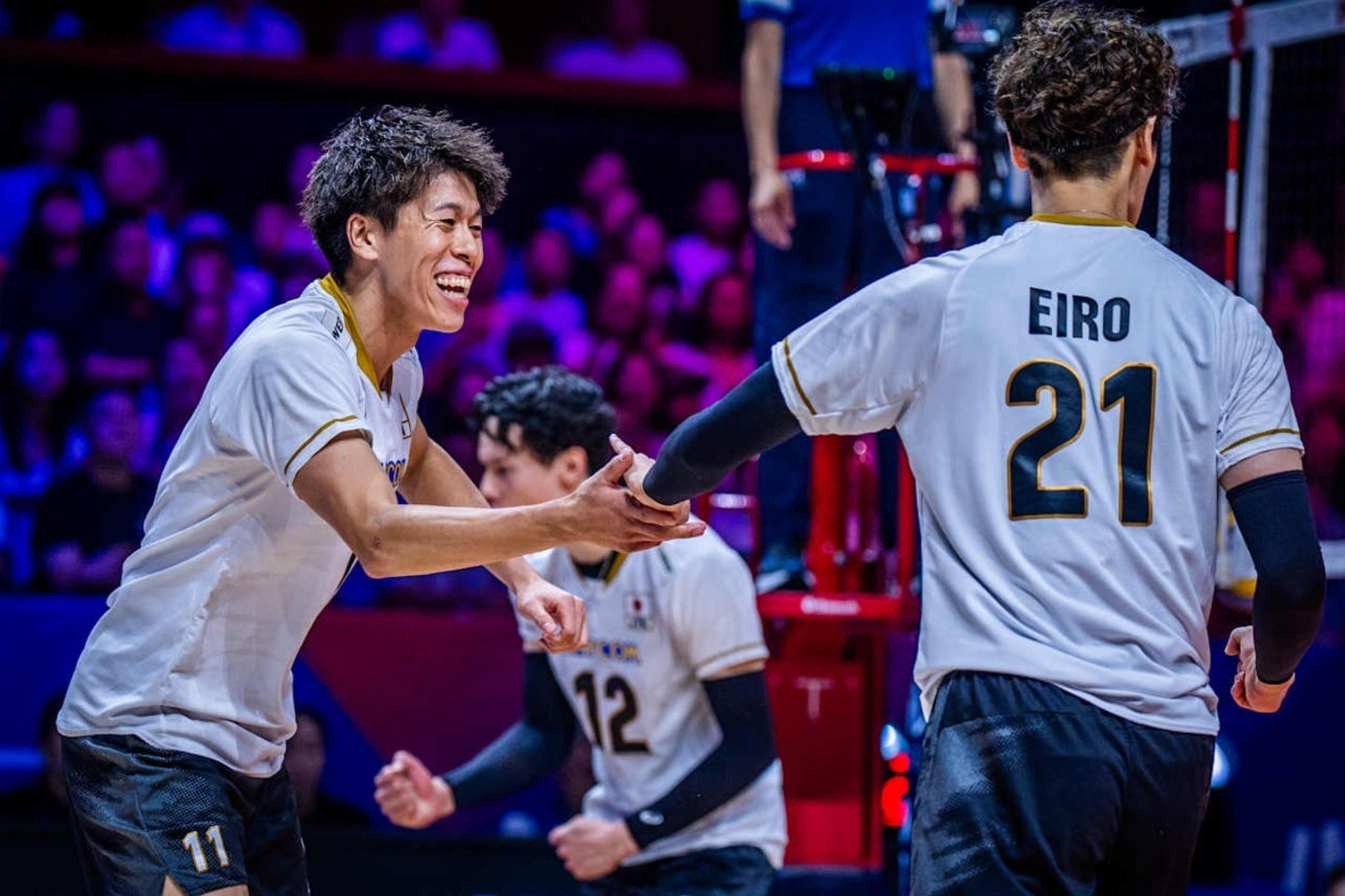 日本は開催国の中国と対戦。予選Rからの連勝を13に伸ばした。(C)Volleyball World
