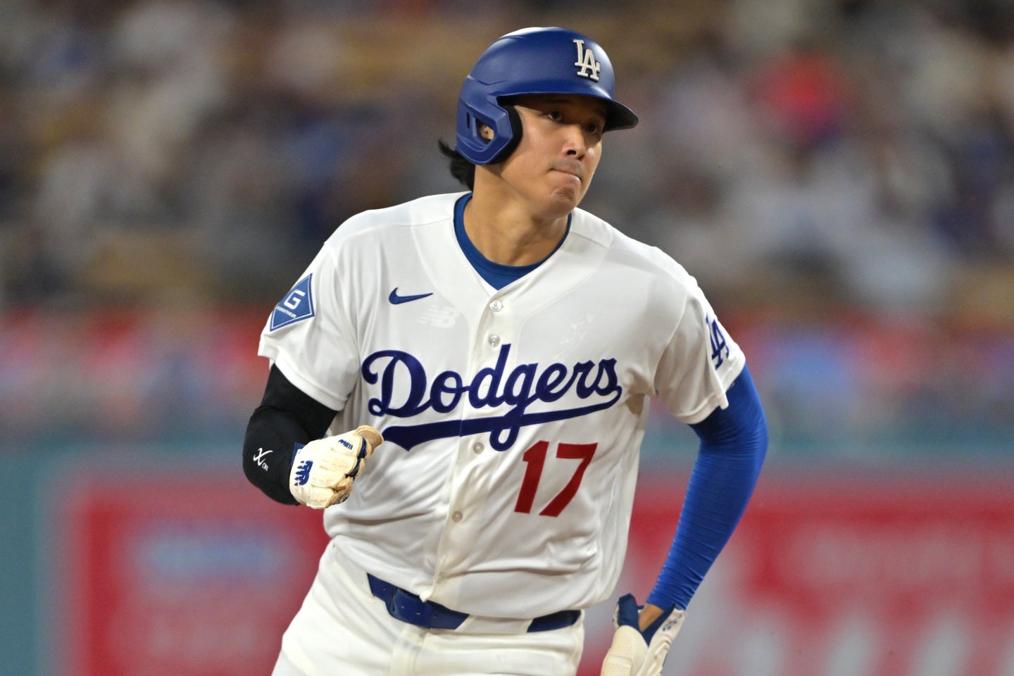 ドジャースの大谷翔平が２戦連続となるマルチ安打を放った。(C) Getty Images