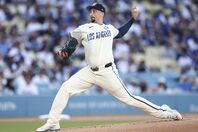 1Aでのリハビリ登板を行なったドジャースのスネル。(C)Getty Images