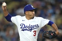 ドジャースの守護神エドウィン・ディアスが復帰後初登板でセーブを挙げた。(C)Getty Images