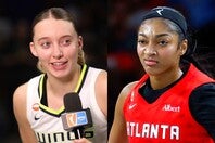 自チームの勝利に400ドルを賭けたと見られるベッカーズ（左）とリース（右）。(C)Getty Images