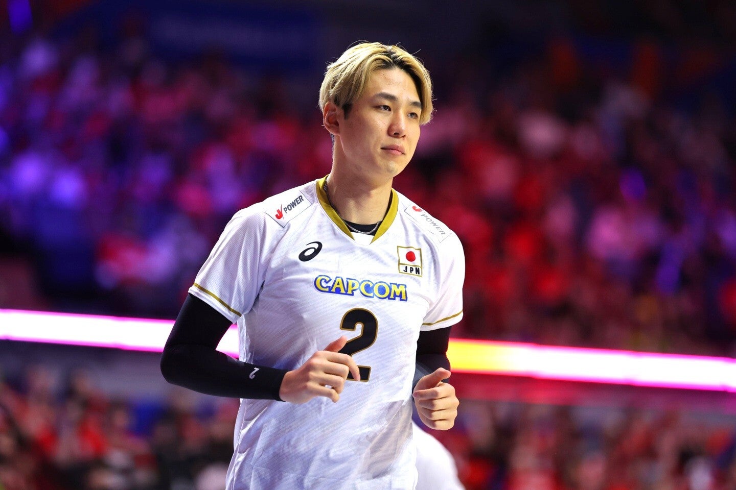 日本代表のミドルブロッカー小野寺太志。中国戦で不可解な途中交代があった。写真：梅月智史（THE DIGEST写真部）