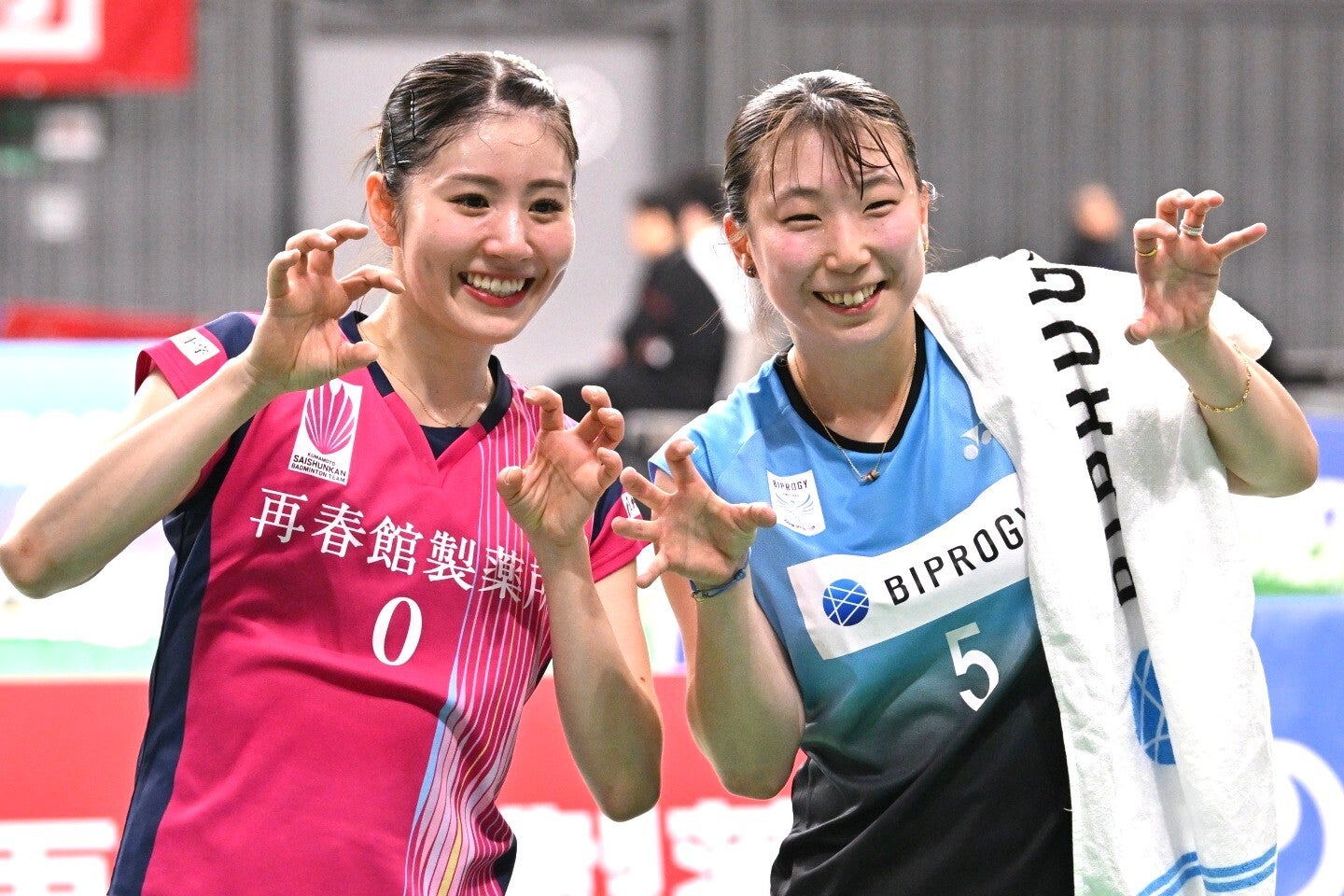 女子ダブルスの“シダガシ”こと志田／五十嵐がペア電撃解消を発表した。写真：鈴木颯太朗
