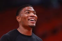 NBAクリッパーズに移籍した八村塁。国内のイベントで嬉しい発表をした。(C)Getty Images