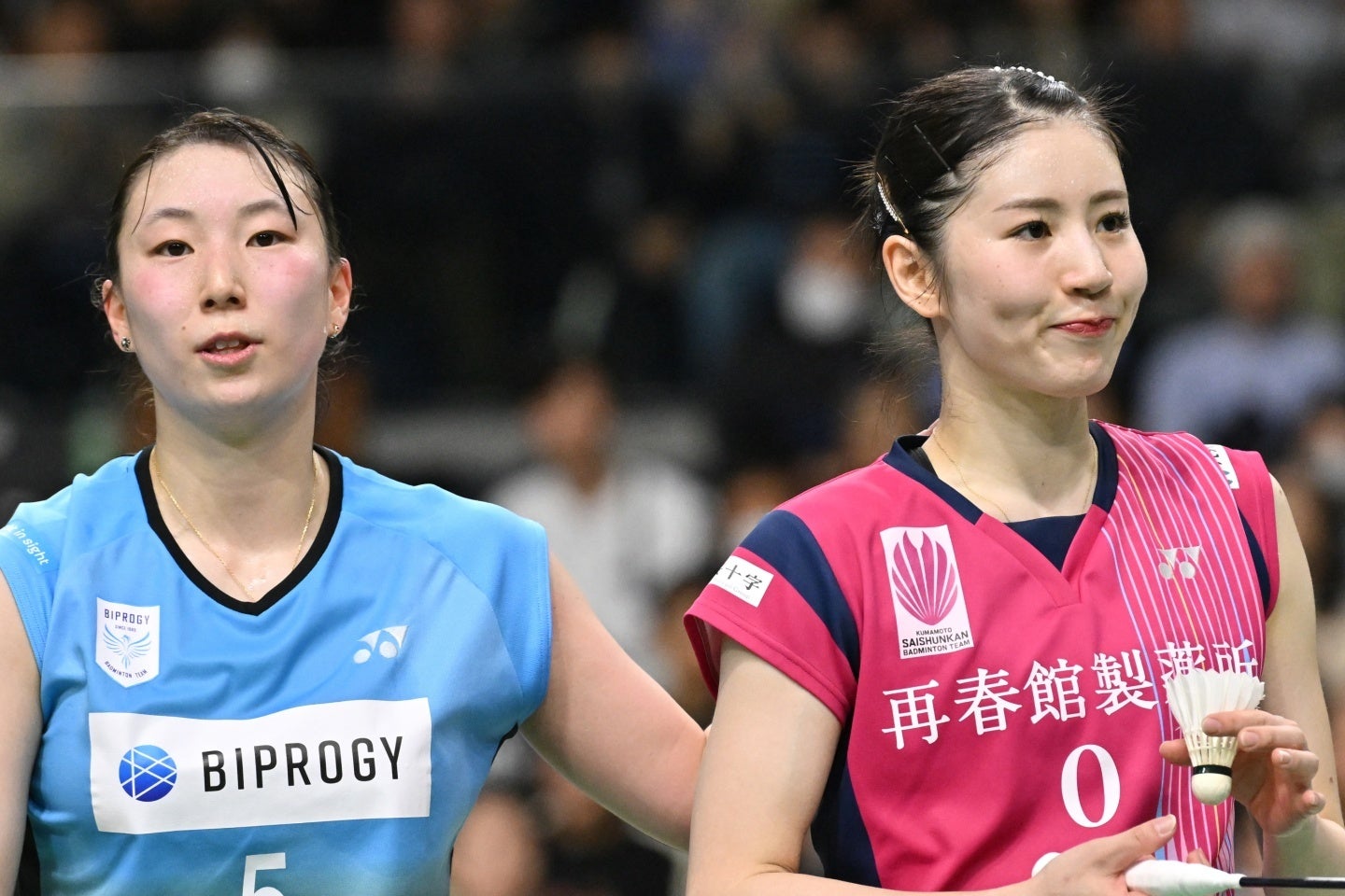 女子ダブルスの“シダガシ”こと志田／五十嵐がペア電撃解消を発表した。写真：鈴木颯太朗