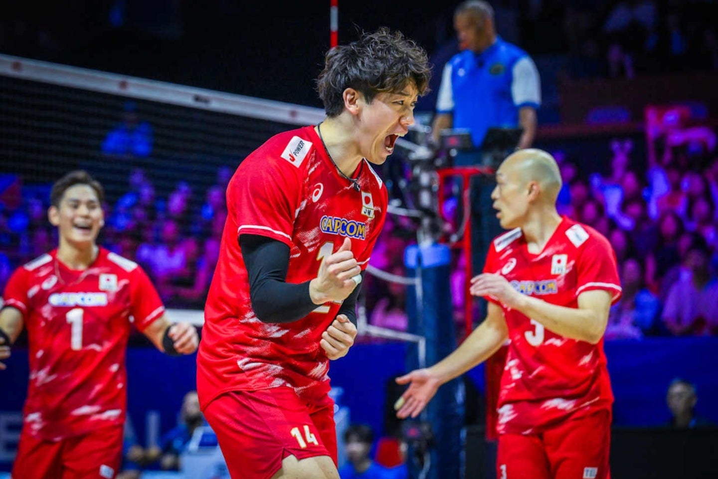日本はスロベニアに敗れ４位。銅メダルを逃した。(C)Volleyball World
