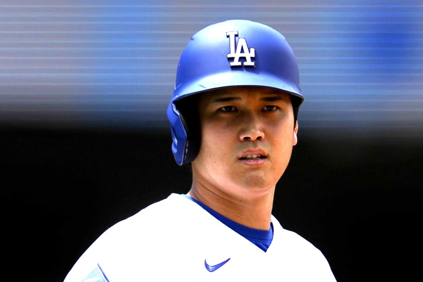 ドジャースの大谷翔平がRソックス戦の第２打席で申告敬遠となった。（C）Getty Images