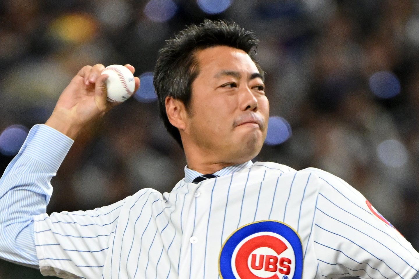 朝の報道番組で球界のご意見番・張本氏と共演したことを報告した元プロ野球選手の上原浩治氏。（C）Getty Images
