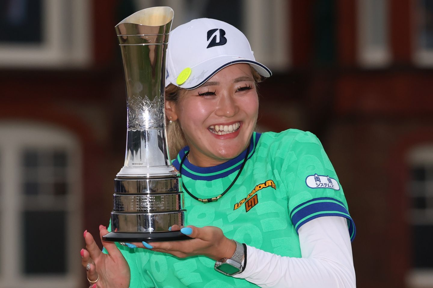メジャー初制覇を達成した桑木。(C)Getty Images