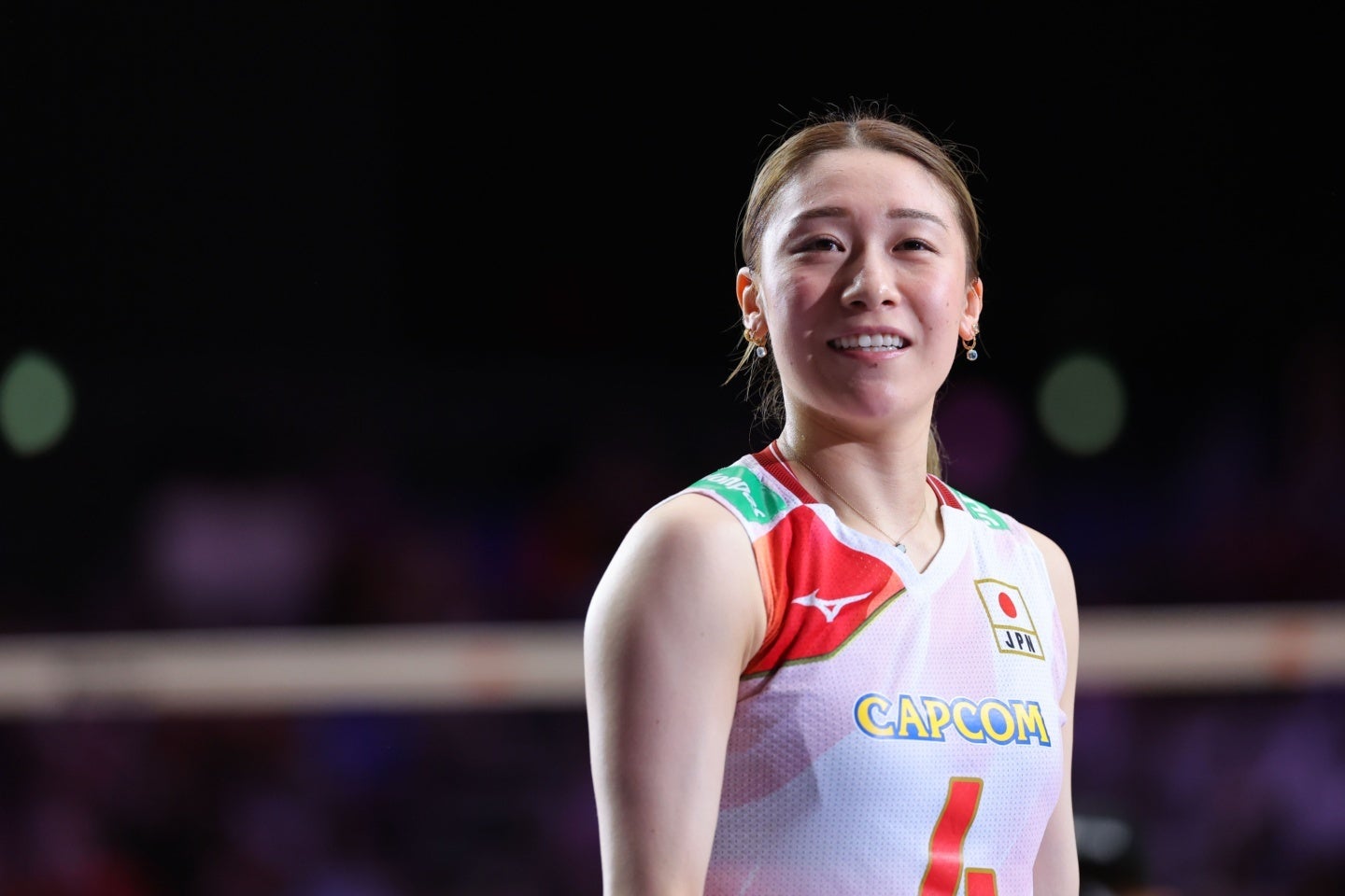 バレーボール女子日本代表の石川真佑。写真：梅月智史（THE DIGEST写真部）