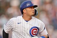 19号２ランを放ったカブスの鈴木。(C) Getty Images