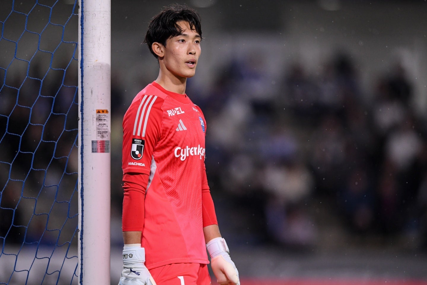 FC町田ゼルビアのGK谷晃生が結婚を電撃発表した。写真：鈴木颯太朗
