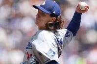 約３か月ぶり実戦復帰を果たしたドジャースのグラスノー。(C) Getty Images