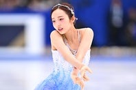 本田真凜が投稿したSNSのスケーティングショットが話題を呼んでいる。写真：金子拓弥（THE DIGEST写真部）