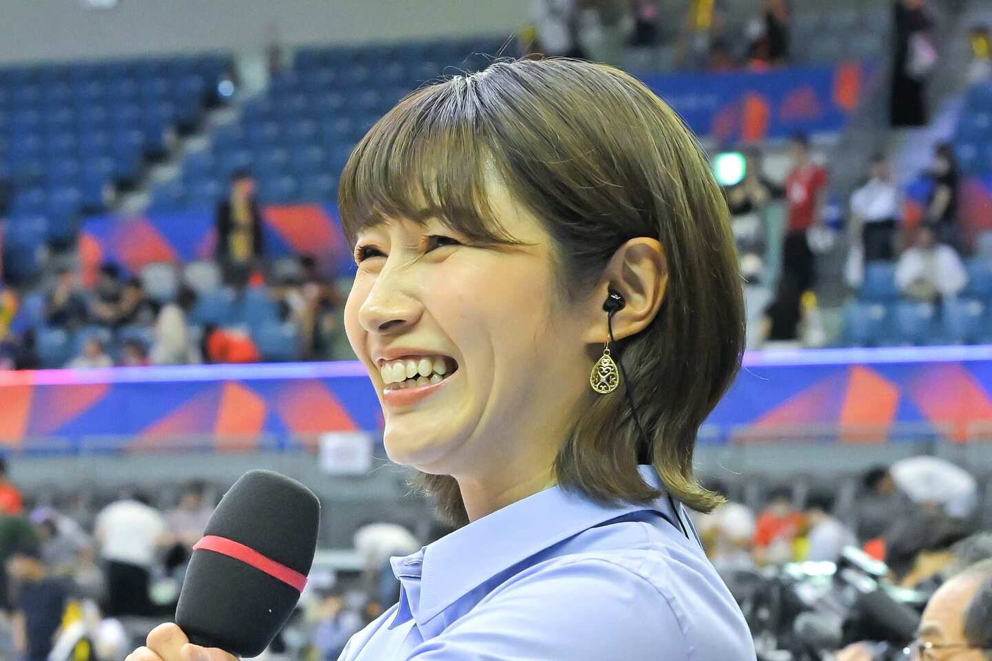 元女子バレー日本代表の狩野さん。写真：金子拓弥（THEDIGEST写真部）
