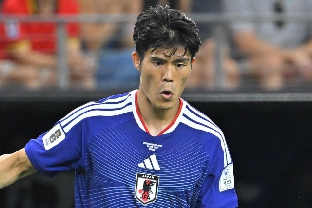 北中米ワールドカップで３試合に出場した日本代表の冨安。写真：金子拓弥（THE DIGEST写真部／JMPA代表撮影）