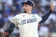 来週、本拠地でのメジャー復帰が見込まれるドジャースのスネル。(C) Getty Images