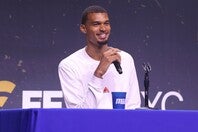 ウェンビーが古巣ナンテールへの思いを語った。(C)Getty Images