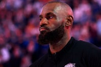 来季のレブロンは、自身４チーム目となるシクサーズでプレーする。(C)Getty Images