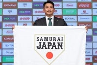 侍ジャパンの新監督に就任した井口氏。写真：滝川敏之