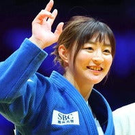 パリ五輪の柔道で金メダルを獲得した角田夏実。写真：YUTAKA/アフロスポーツ