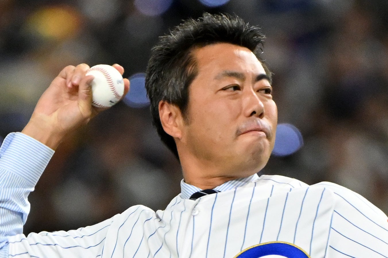 元プロ野球選手の上原浩治氏が元巨人監督との貴重ショットを公開した。（C）Getty Images