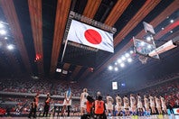 ８月14日に有明アリーナで開催される女子日本代表の韓国戦で、人気アーティストの山本彩さんが試合前に国歌独唱を務める。写真：梅月智史（THE DIGEST写真部）