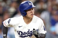 現地５月29日にドジャースから3Aに降格したキム・ヘソン。(C)Getty Images