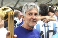 メッシの父ホルヘ氏が死去した。(C)Getty Images
