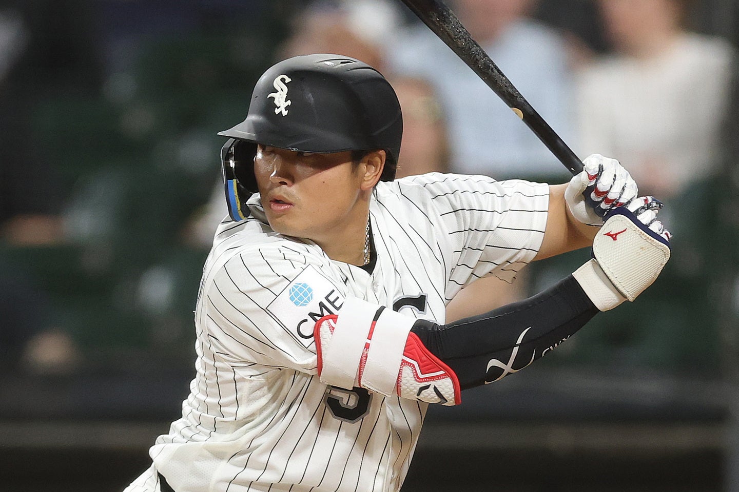 ホワイトソックスの村上宗隆が２戦連続アーチを放った。(C) Getty Images
