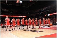 バスケの日本代表戦にNBAプレーヤーの河村勇輝が会場にいた。※写真はイメージ。写真：福冨倖希