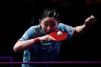 WTT横浜で優勝した張本美和。兄妹ダブル優勝を達成した。(C) Getty Images