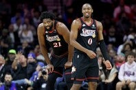 大型補強に成功したシクサーズは、来季最大の注目チームとなった。(C)Getty Images
