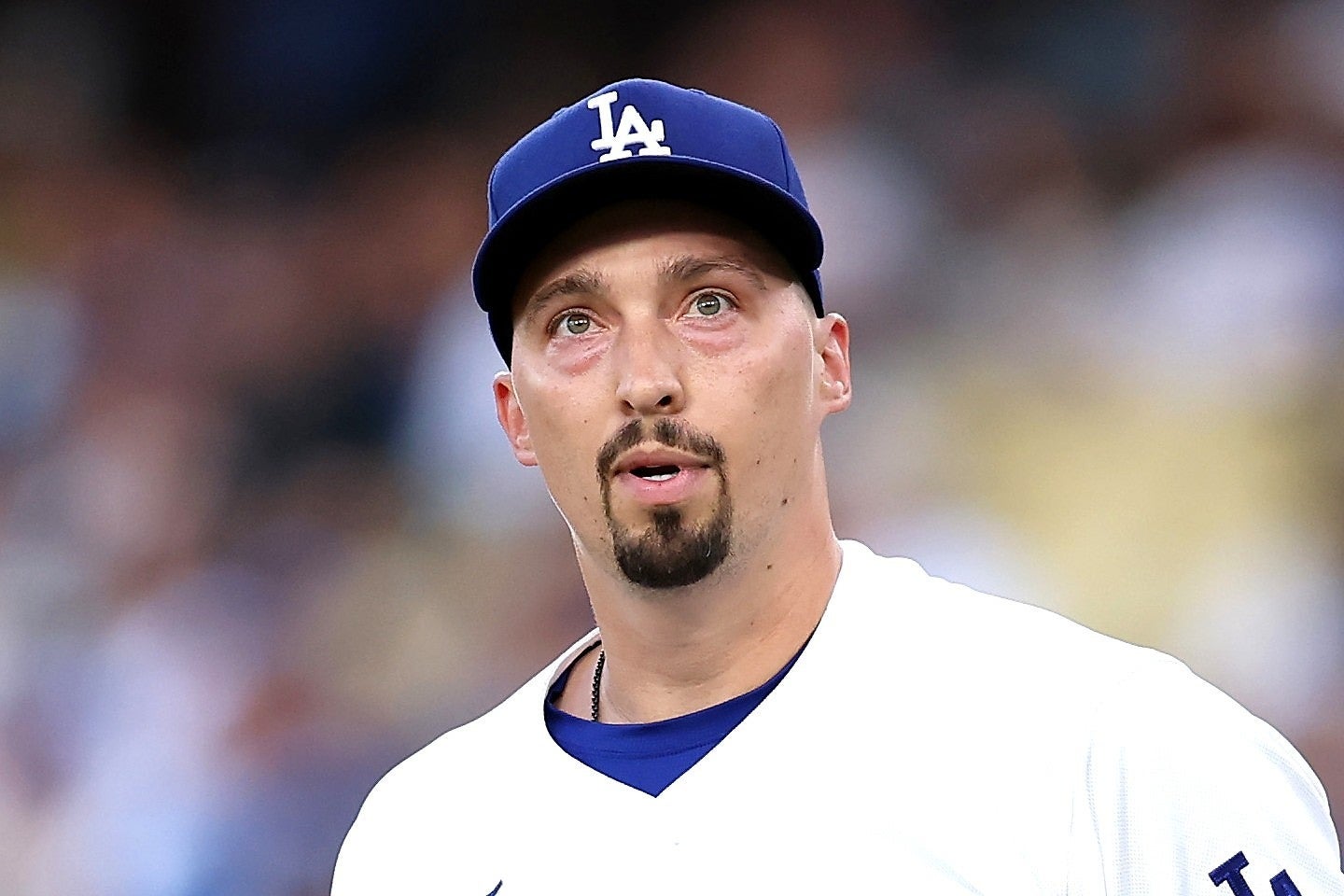 復帰登板で見事なピッチングを披露したスネル。(C)Getty Images