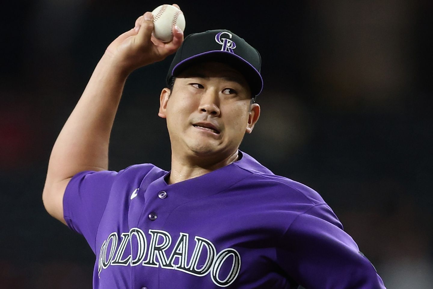 今季12勝目を挙げたロッキーズの菅野。(C)Getty Images