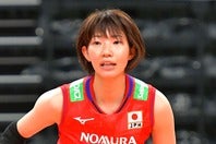 日本代表として活躍した石井さん。写真：金子拓弥（THE DIGEST写真部）