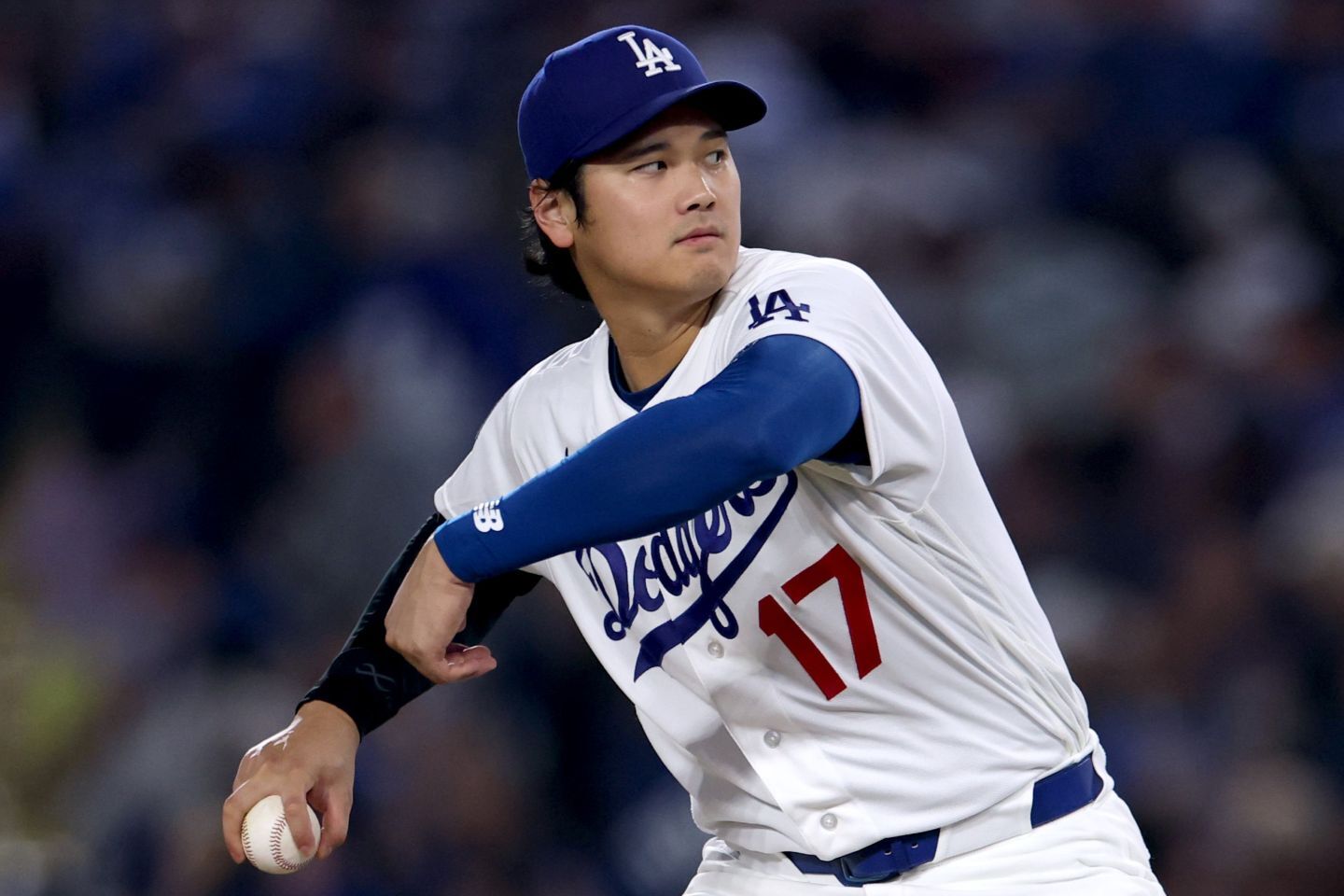 マウンド復帰へ着実に前進しているドジャースの大谷。(C)Getty Images
