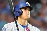 今季７回の併殺打を記録している大谷。(C)Getty Images