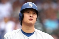 ドジャースとの例外条項に再注目が集まった大谷。(C)Getty Images